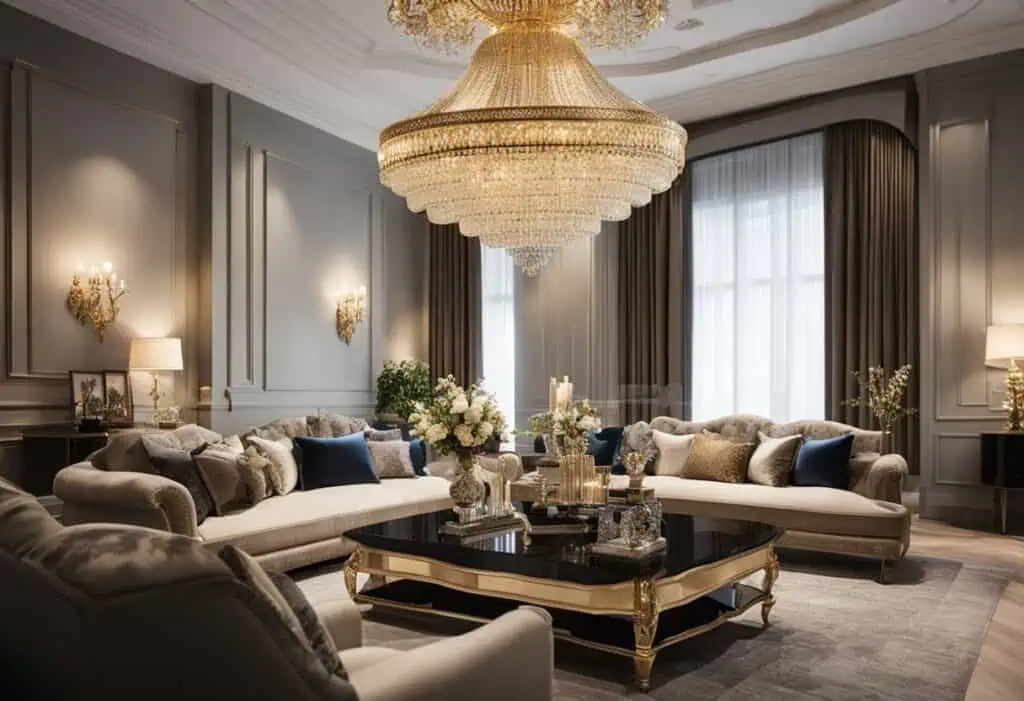 elegant living room interior design