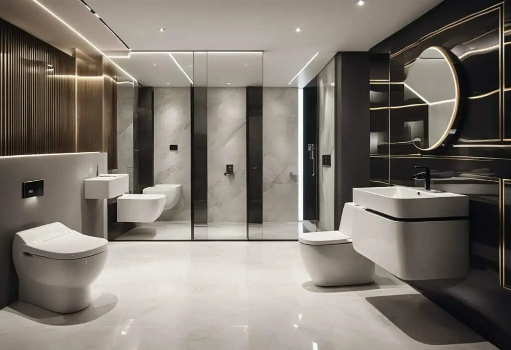 elegant toilet design