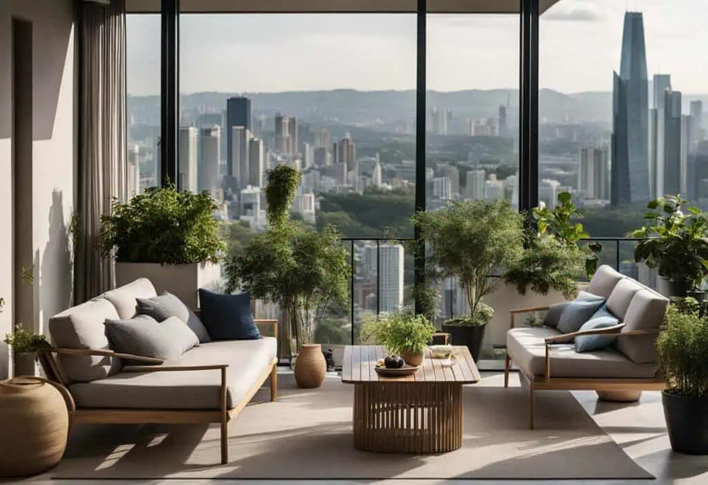 executive maisonette balcony design