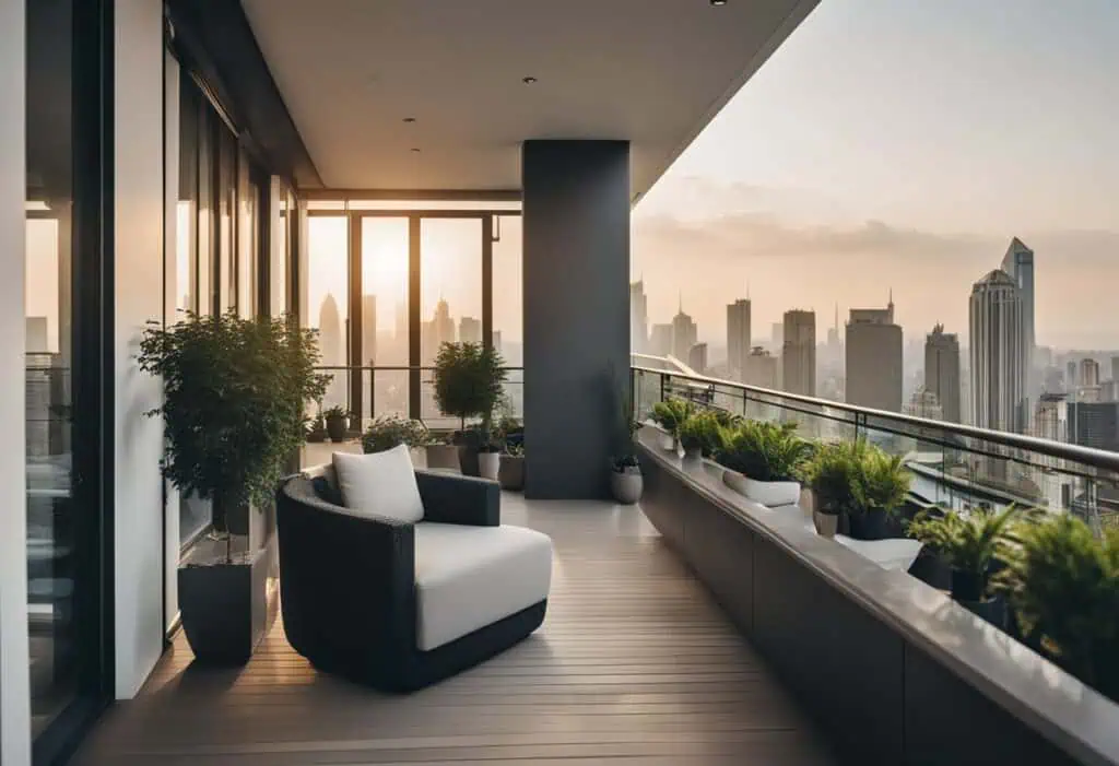 exterior balcony design