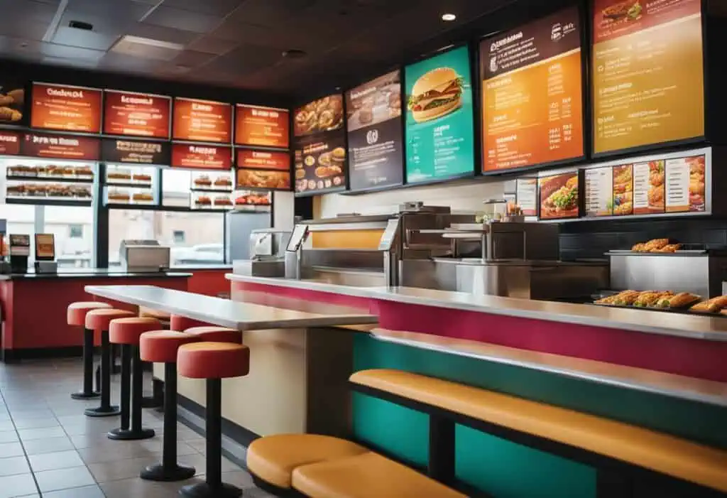 fast food restaurant interior design