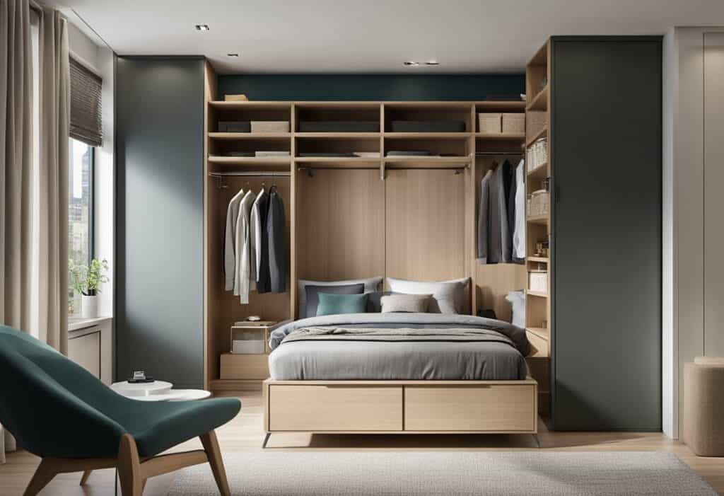 fitted wardrobe designs for bedroom