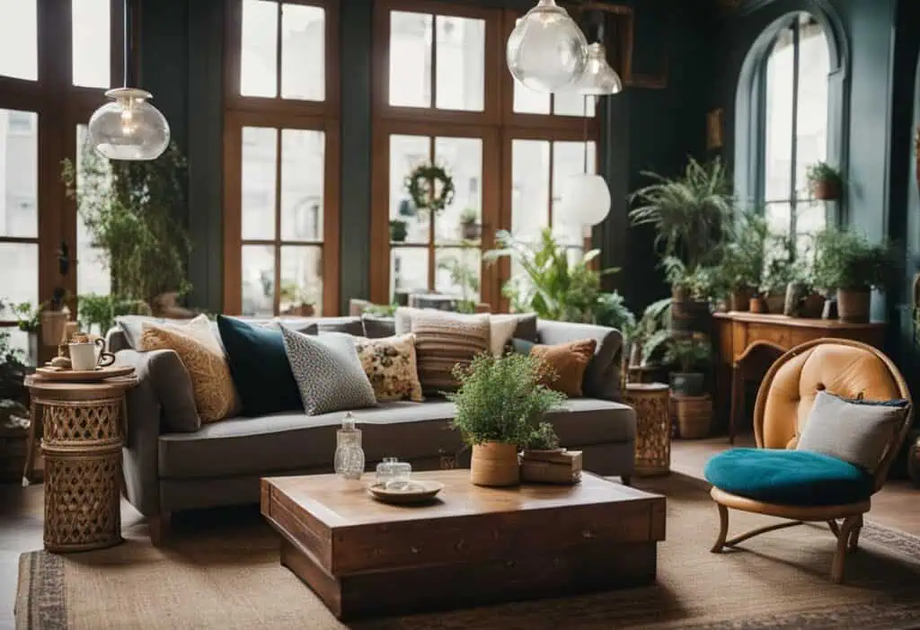 french bohemian interior design