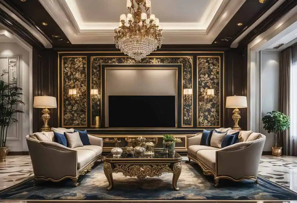 Luxurious French classic furniture for elegant Singapore home décor.