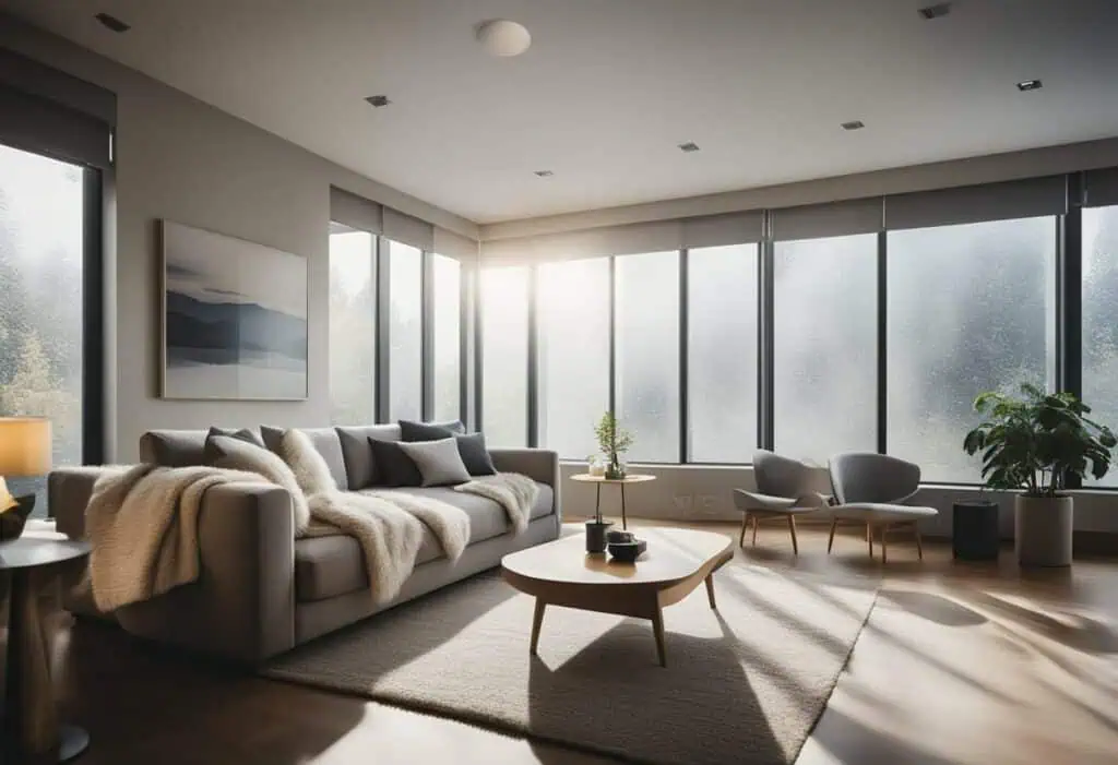 frosted glass designs for living room