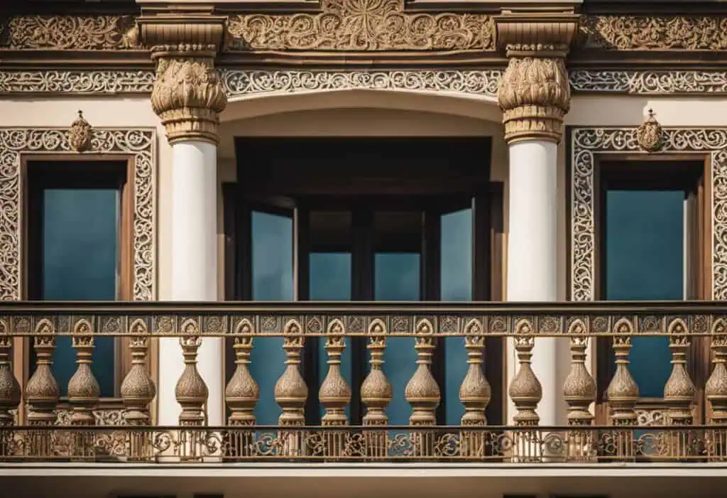 fully covered balcony grill designs