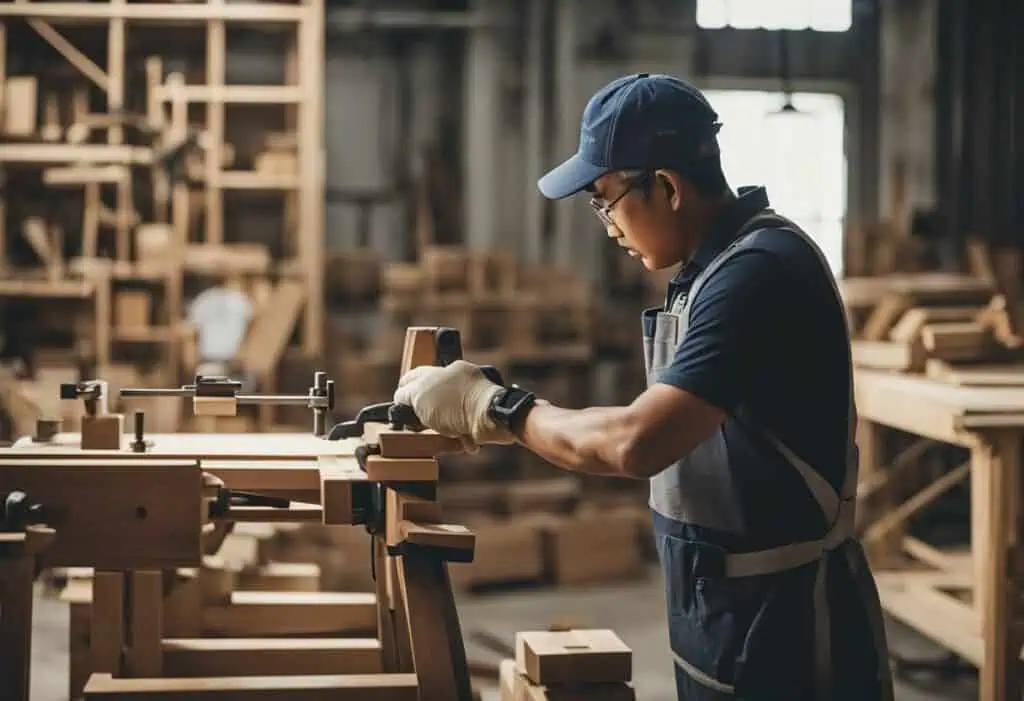 High-quality woodworking in Singapore with expert craftsmanship.