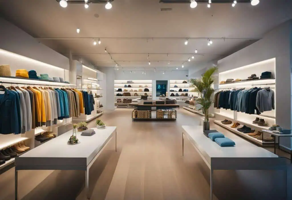 garment shop interior design ideas