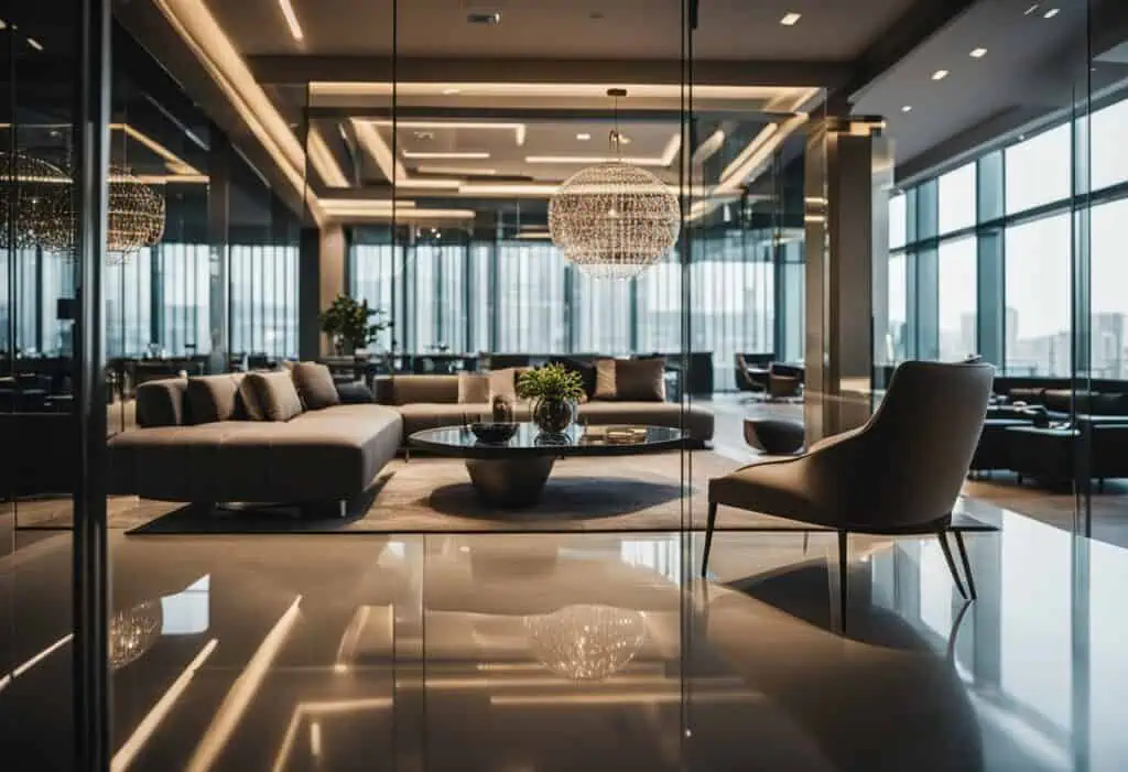 glass interior design