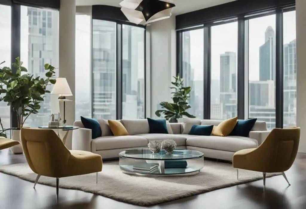 glass table design for living room