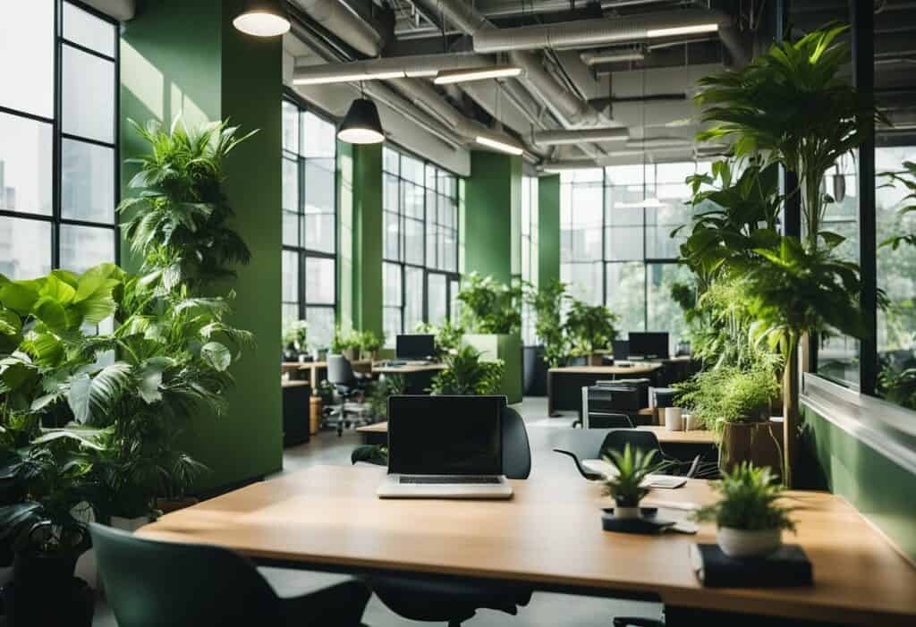 green office interior design ideas