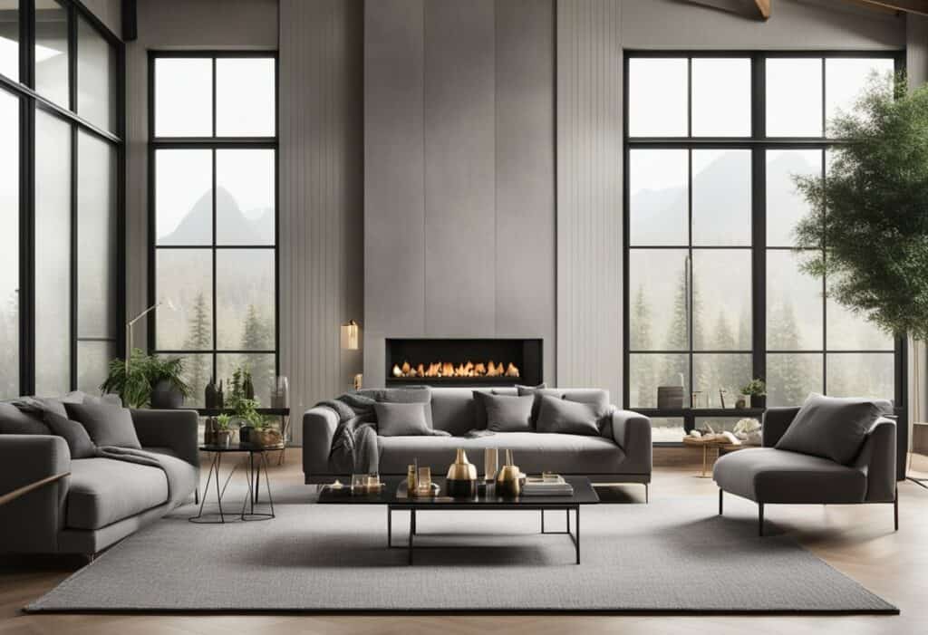 grey living room design ideas