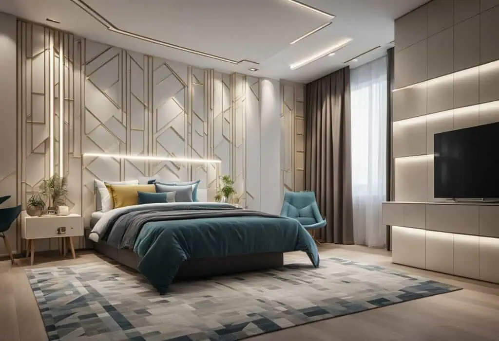 gypsum board design bedroom