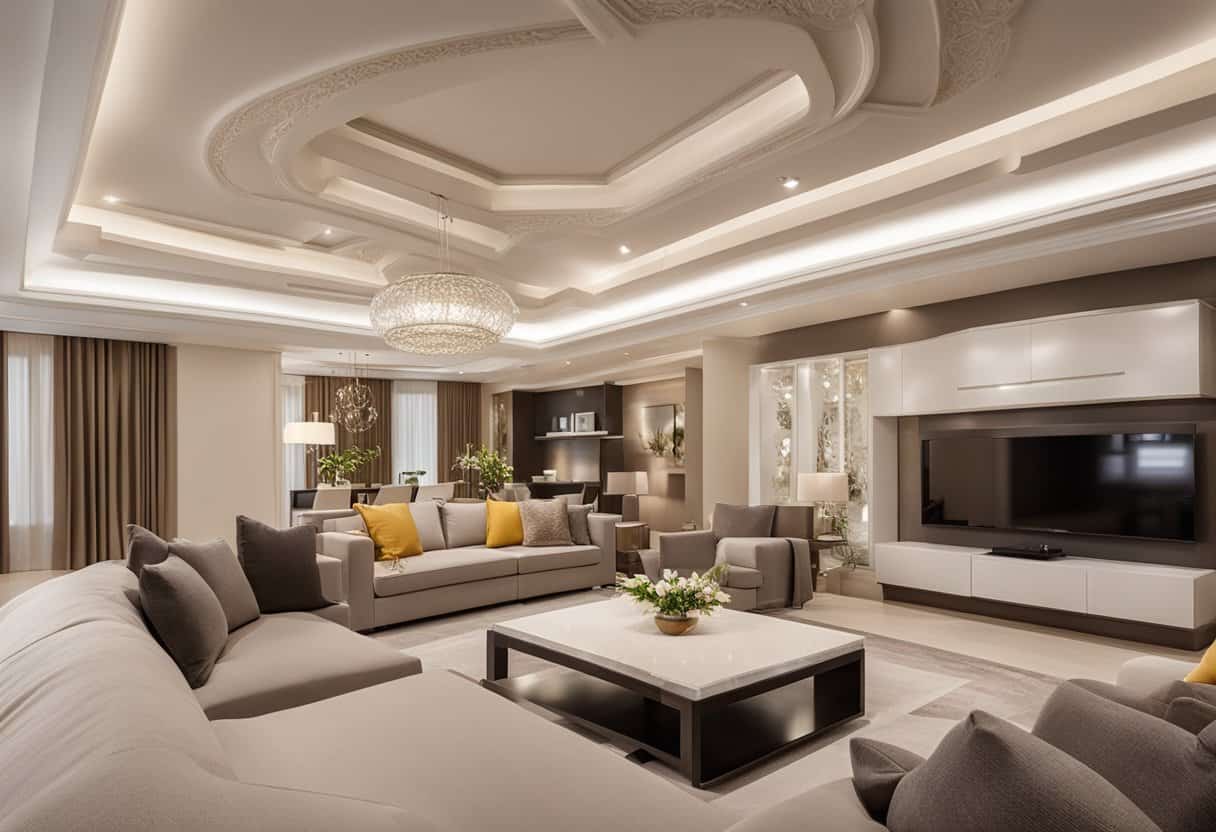 Gypsum Ceiling Designs: Transform Your Living Room Decor