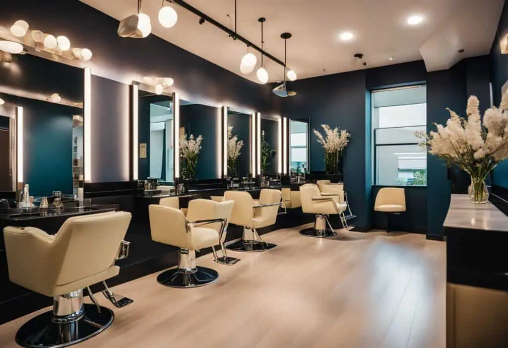 hair salon interior design