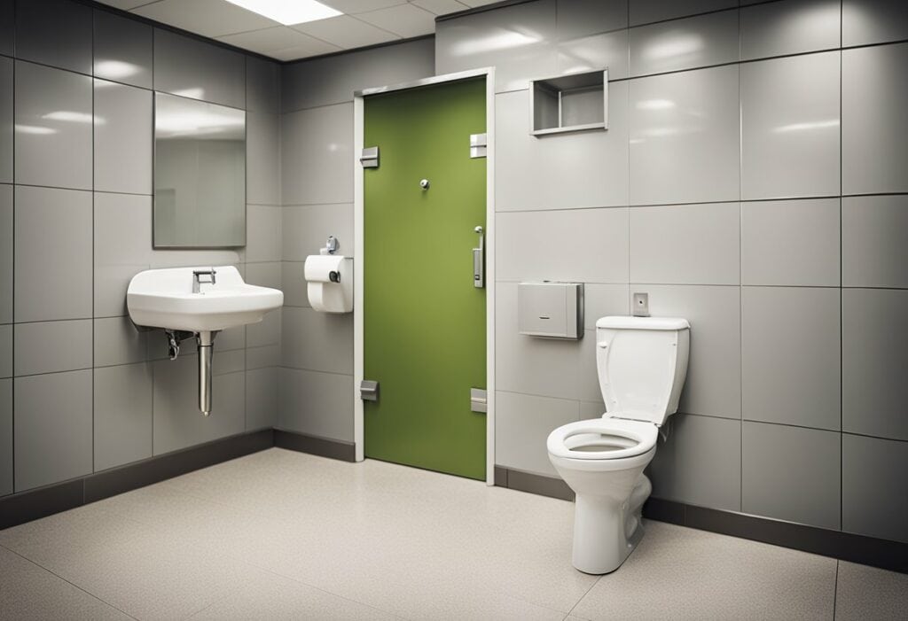 handicapped toilet design