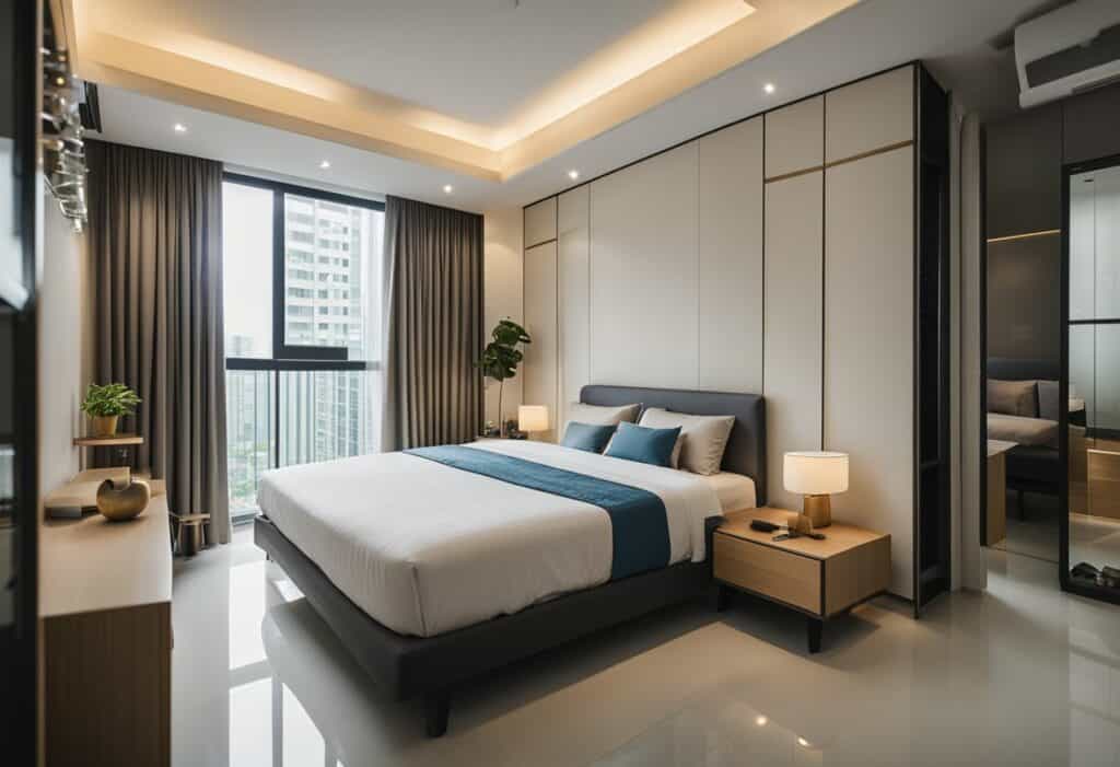 hdb 4 room bedroom design
