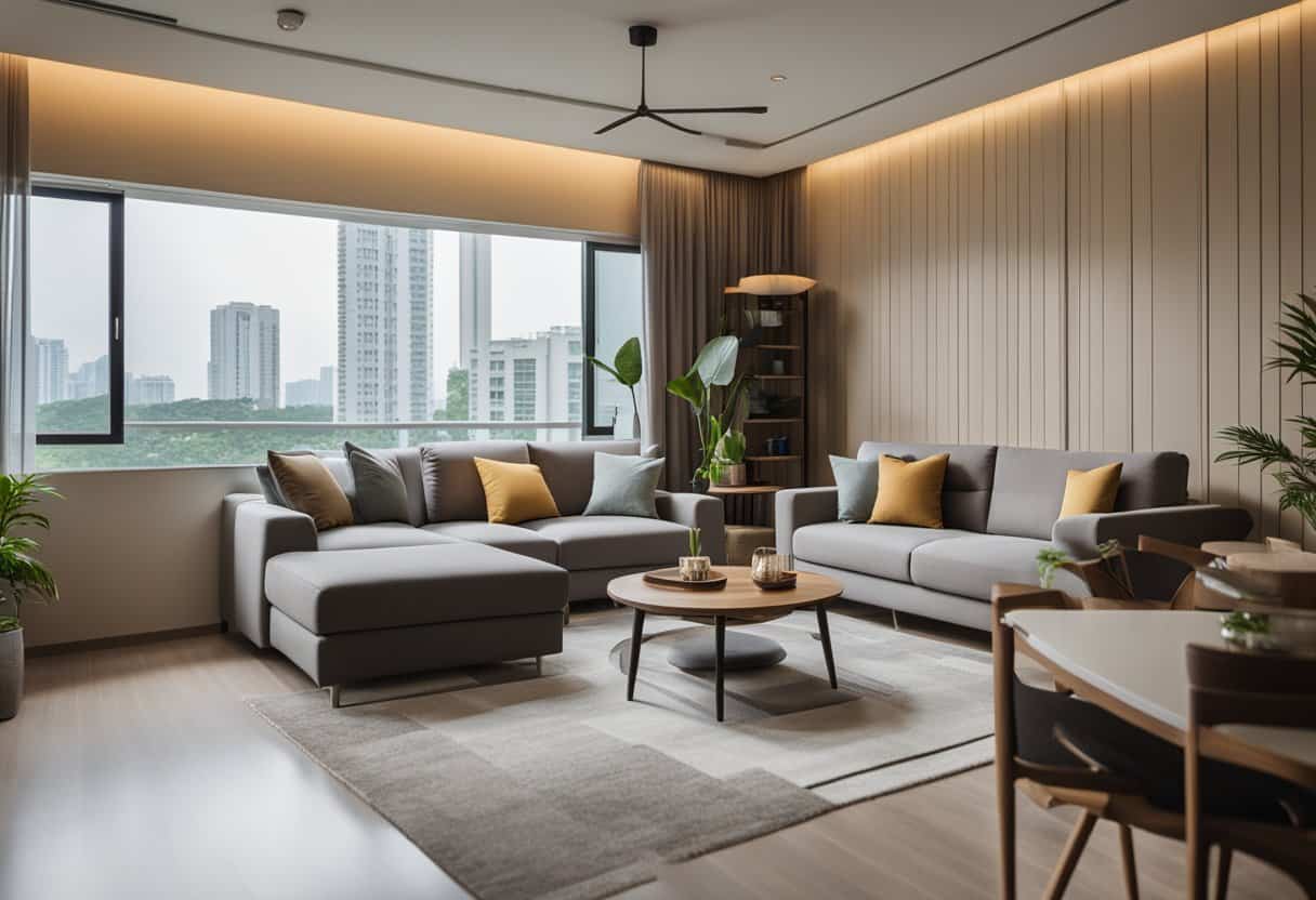 HDB 4-Room Flat Living Room Design: Transform Your Space