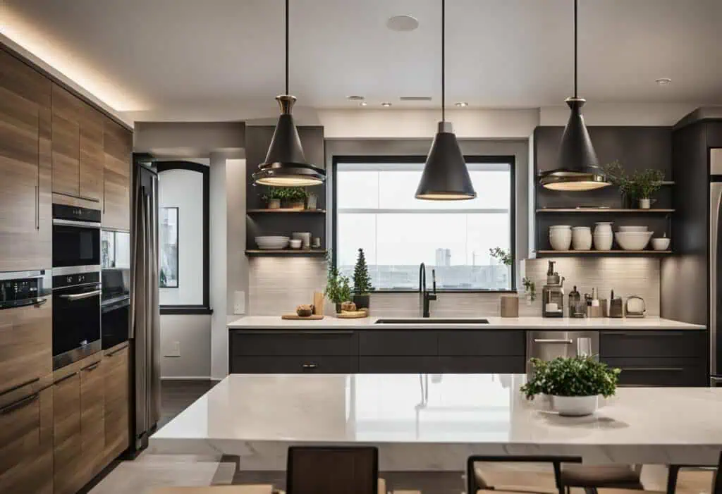 hdb open concept kitchen design