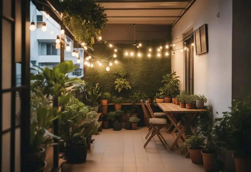 hdb small balcony design