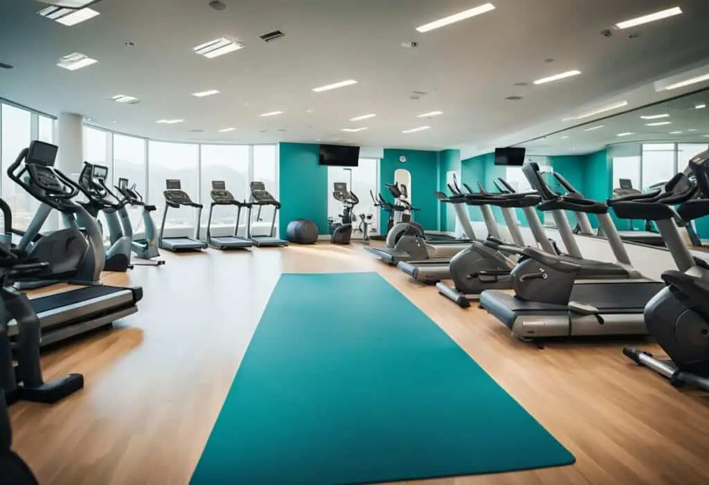 health club interior design