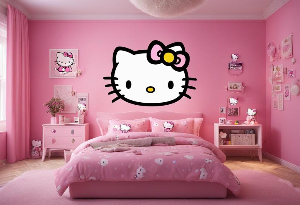 hello kitty bedroom design
