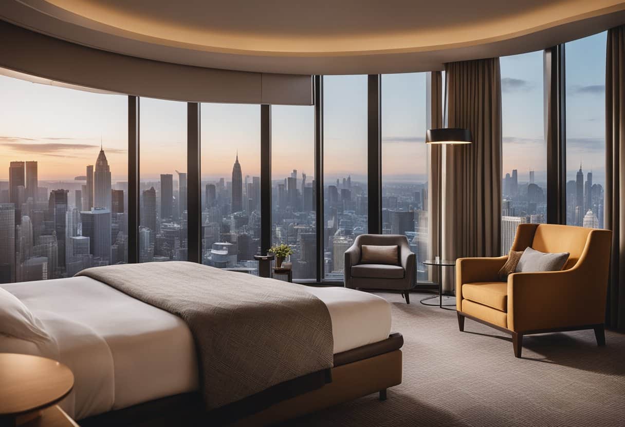 Create Comfort with Hotel Bedroom Interior Design
