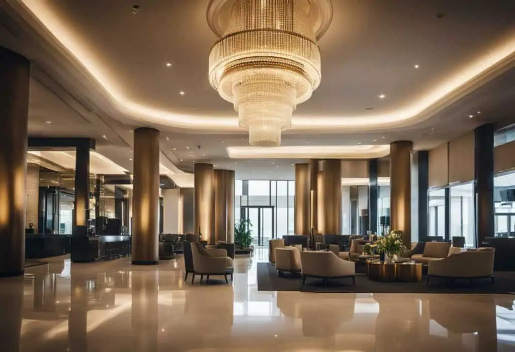 hotel interior design concept