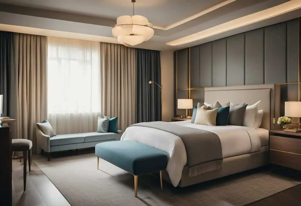 hotel room bedroom design