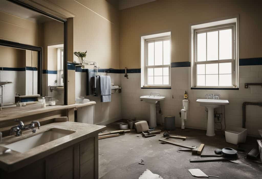 how long bathroom renovation take