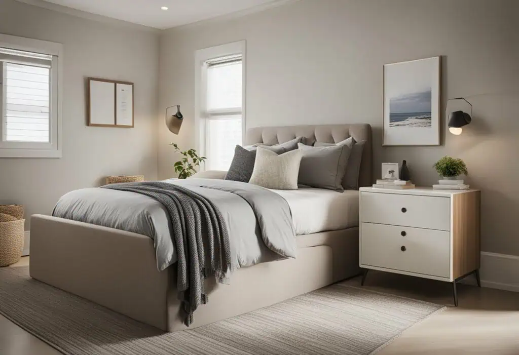 how to design a small master bedroom