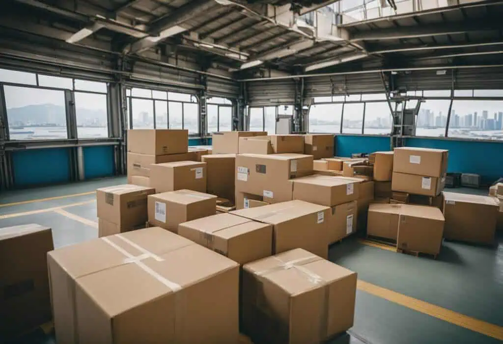 Shipping furniture from Taobao to Singapore with secure storage solutions.