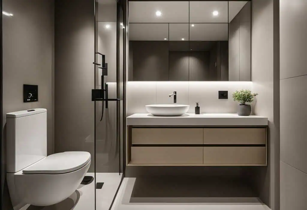 Modern HDB Toilet Design