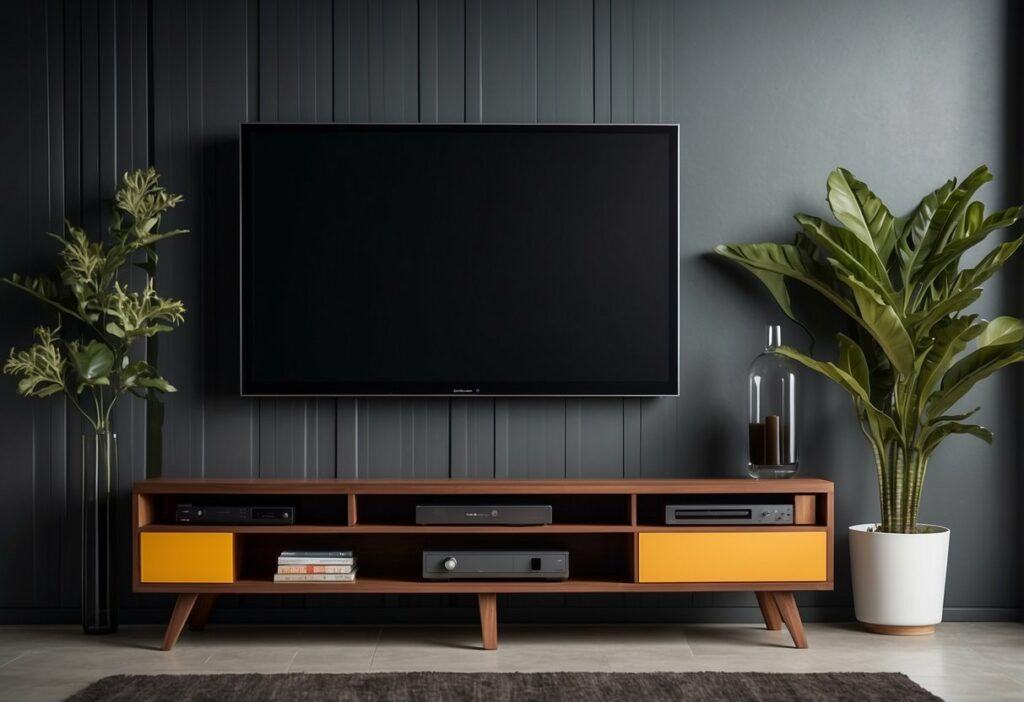 Living Room TV Console Design