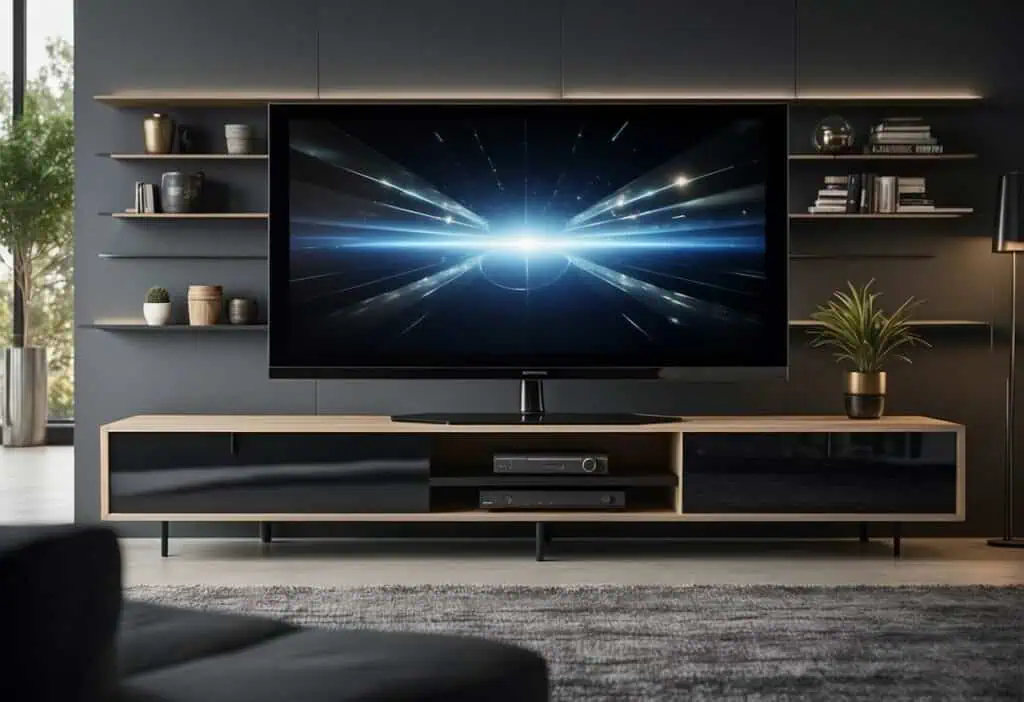 TV Console Design for Living Room
