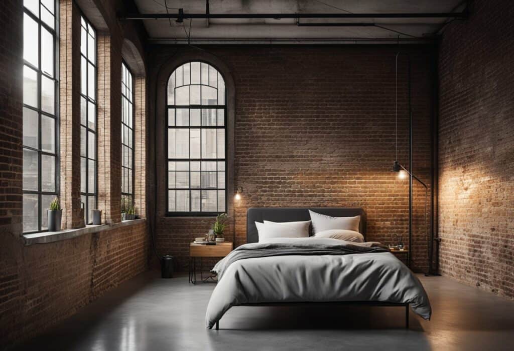 industrial bedroom design
