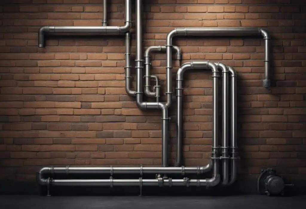 industrial interior design wall