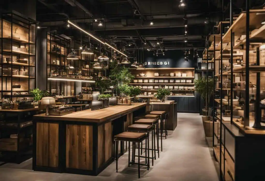 Industrial themed furniture in Singapore showcasing edgy, stylish designs for contemporary interiors.