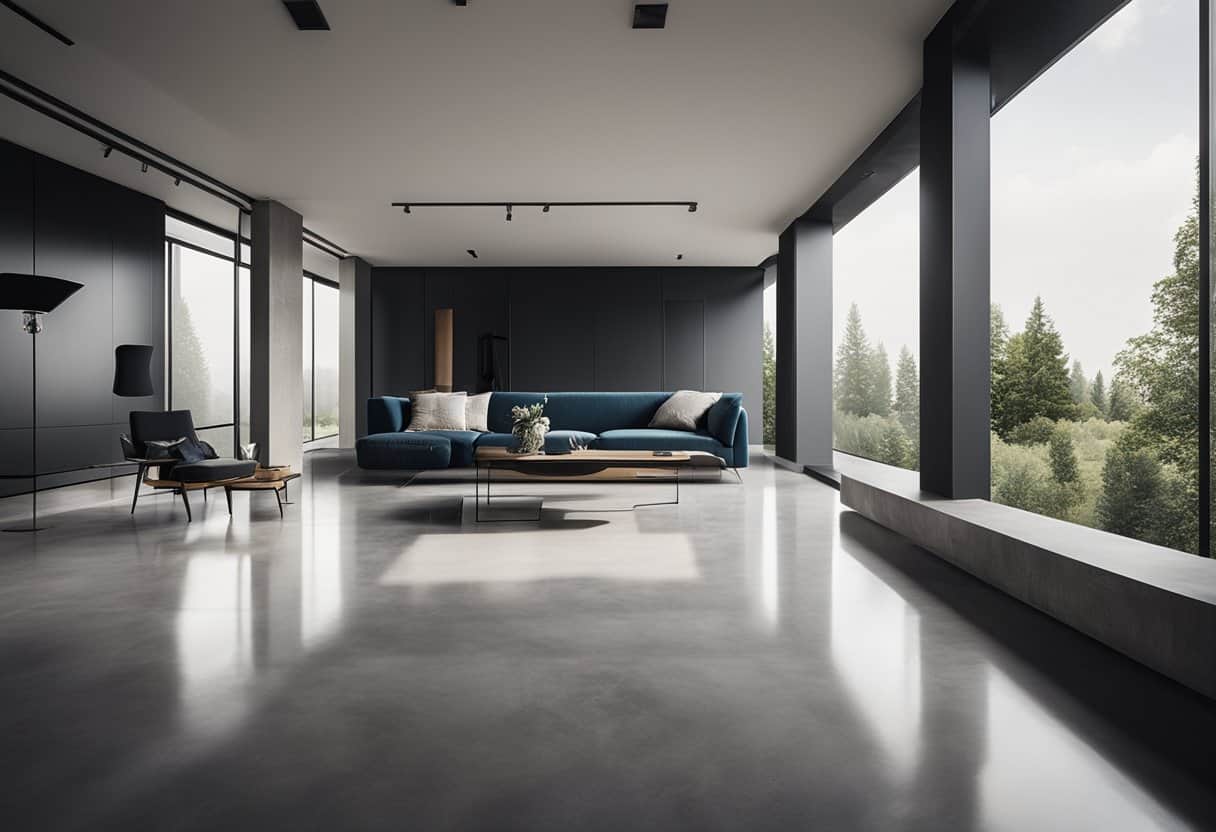 Interior Design Cement Floors: A Modern and Industrial Aesthetic