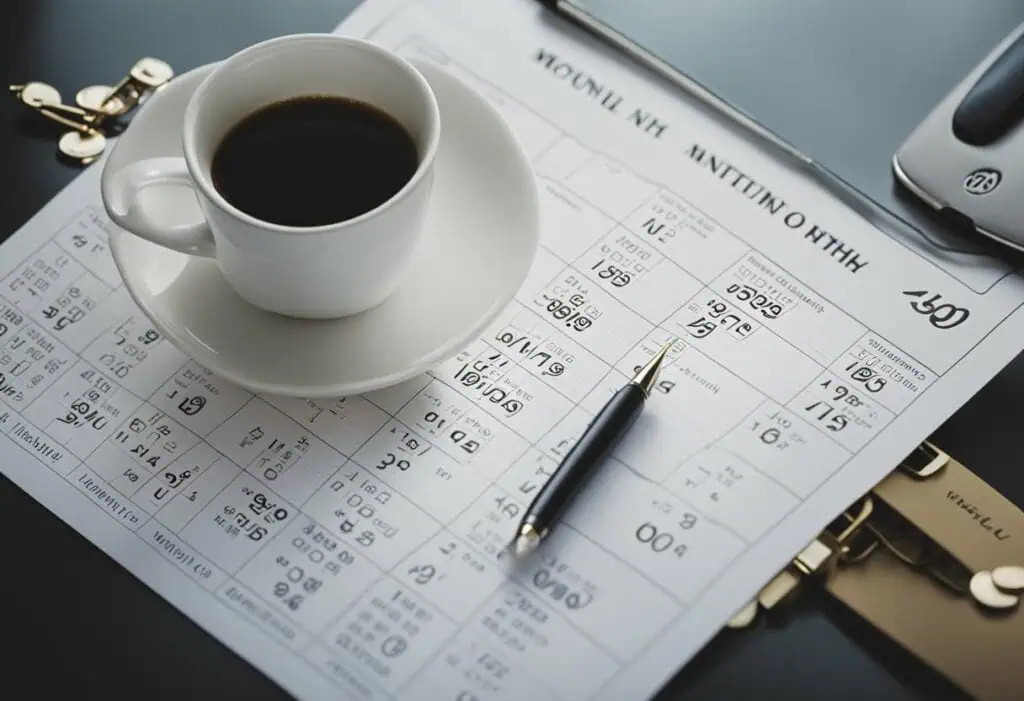 interior design payment schedule