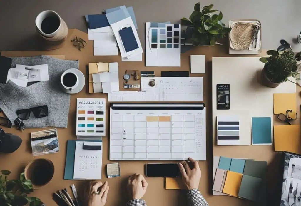 interior design schedule