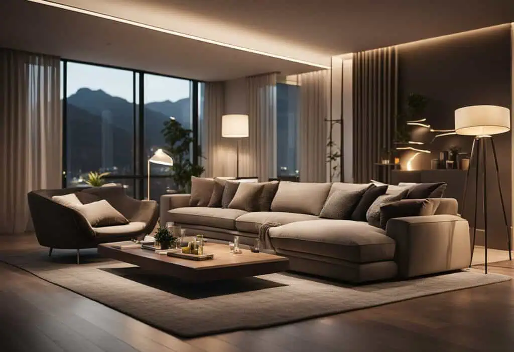 interior lighting design for living room