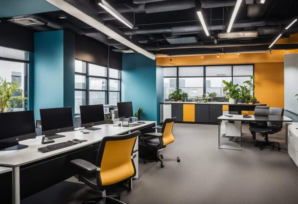 it company office interior design