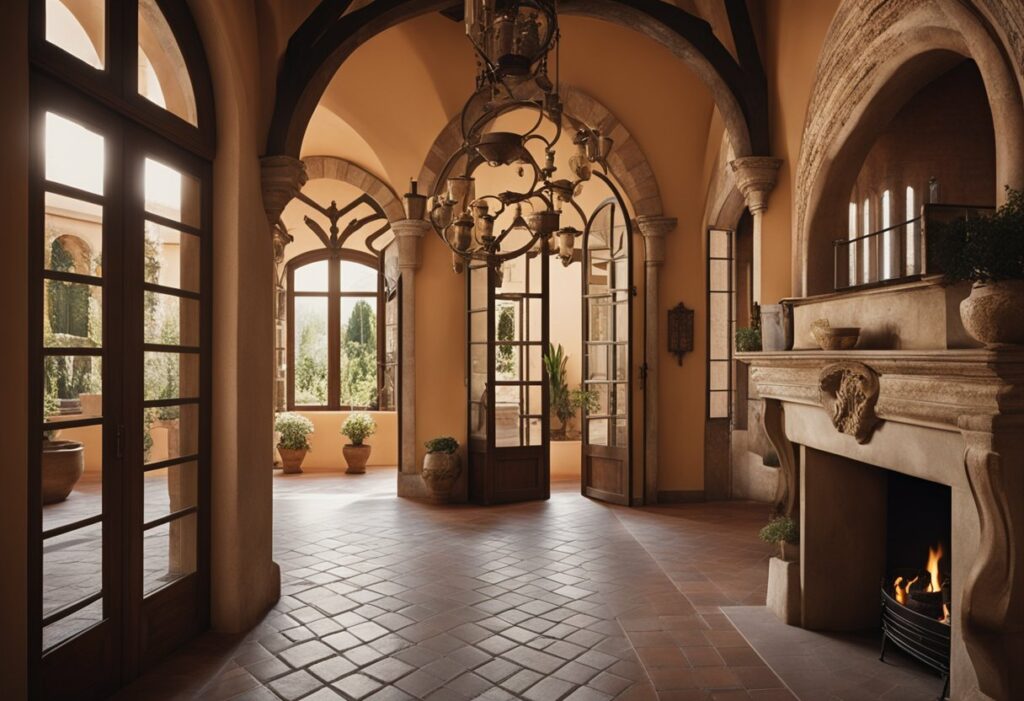 italian villa interior design