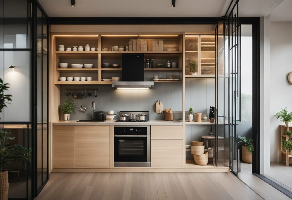 japanese kitchen design for small space