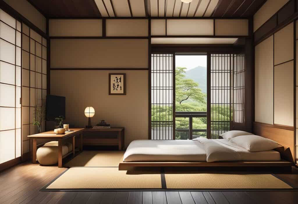 japanese room design bedroom