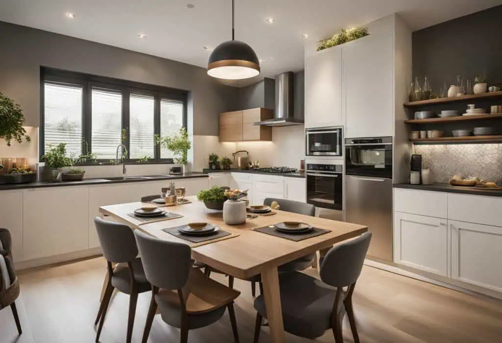 kitchen and dining room design