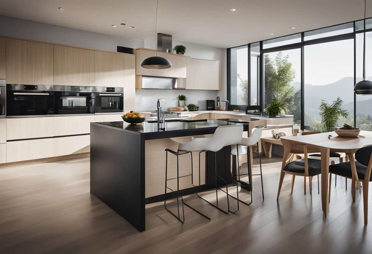 Ultimate Open-Plan Living: Kitchen and Living Room Design