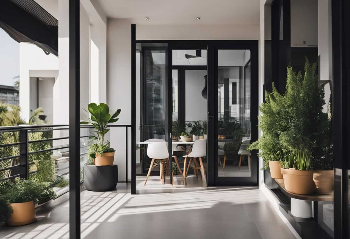 Beautiful Kitchen Balcony Inspirations