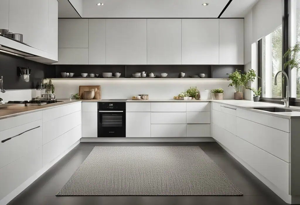 kitchen cabinet wall design